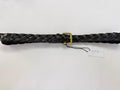 Treccia con fibbia in ottone